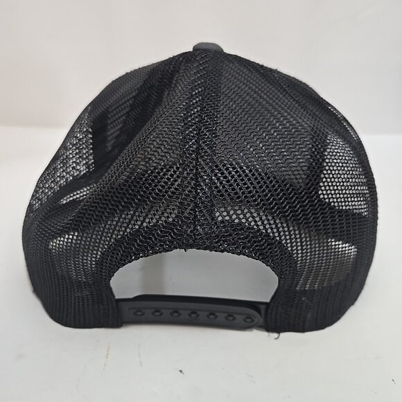 Mr. Peanut Trucker Hat Mesh Cap Snapback Gray Hat Adjustable Yupoong - Picture 4 of 7